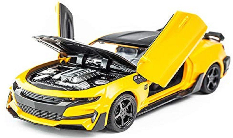 jk int 6 Inch Die-Cast 4 Wheel Drive Metal Car Pull Back with 4 Openable Doors,(Multicolor)