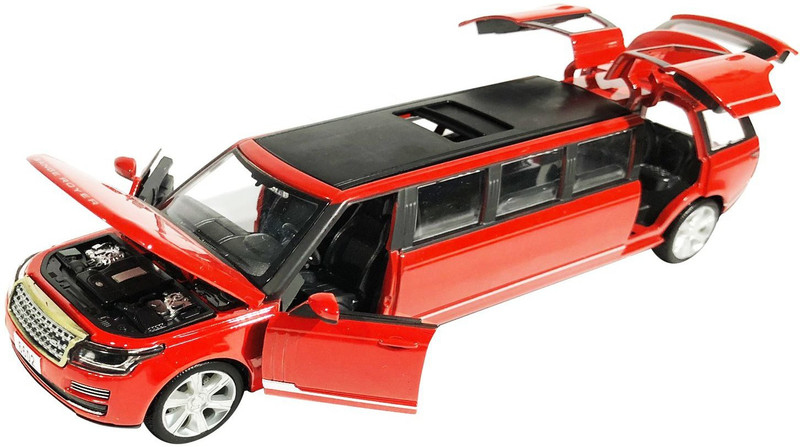 jk int Limousine Die-Cast 4 Wheel Drive Metal Car with 6 Openable Doors(re)