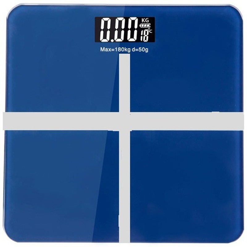 GERBERA High Quality Digital Body Weight Machine , Bathroom Weighing Scale(Blue)