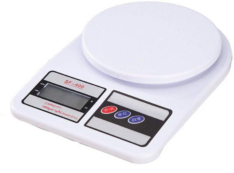 7 ROCK Digital Kitchen Scale Weighing Scale(White)