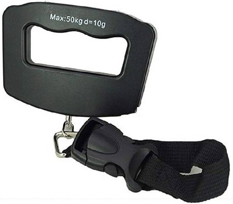 Seaspirit Mini Digital Portable Electronic Luggage Scale Weighing Scale(Black)