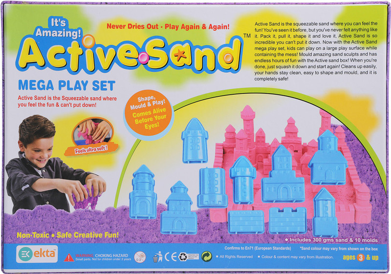 Ekta active sand castle playset top