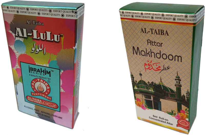 Altaiba Al Lulu 6ml and Makhdoom 6ml Combo Pack Attar Alcohol Free Floral Attar(Floral)