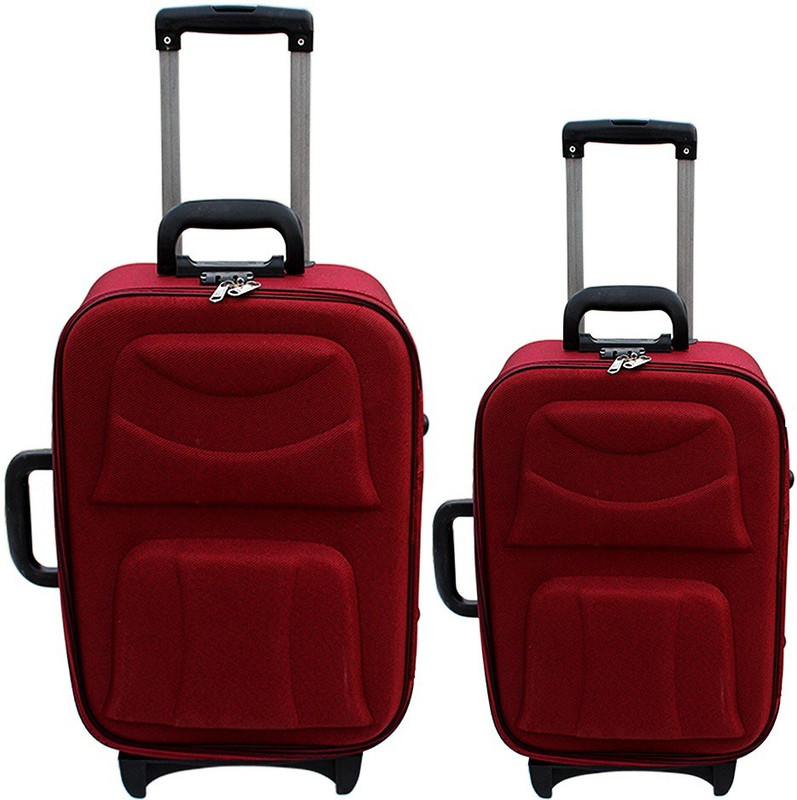KAAZZ Check-in Suitcase Combo(Maroon)