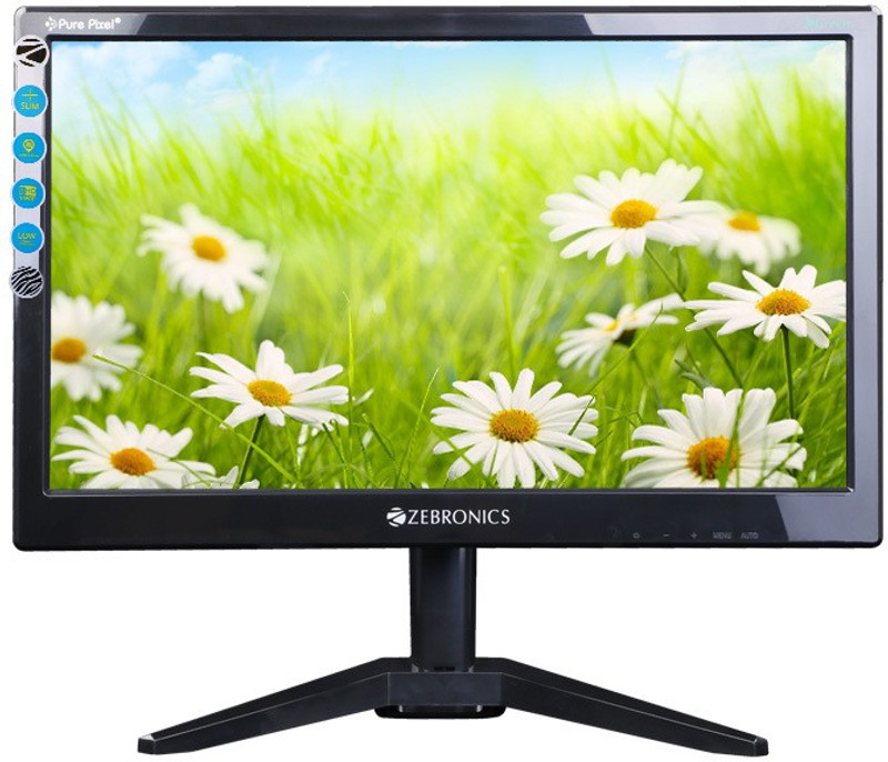 Zebronics 15.6 inch HD LED Backlit Monitor (ZEB-AU16FHD LED Usb Powered)(HDMI, VGA)