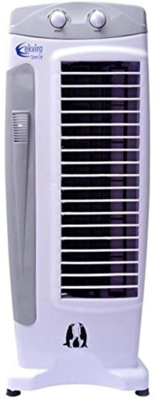 ekvira Tower Fan Tower Air Cooler(White, 0 Litres)