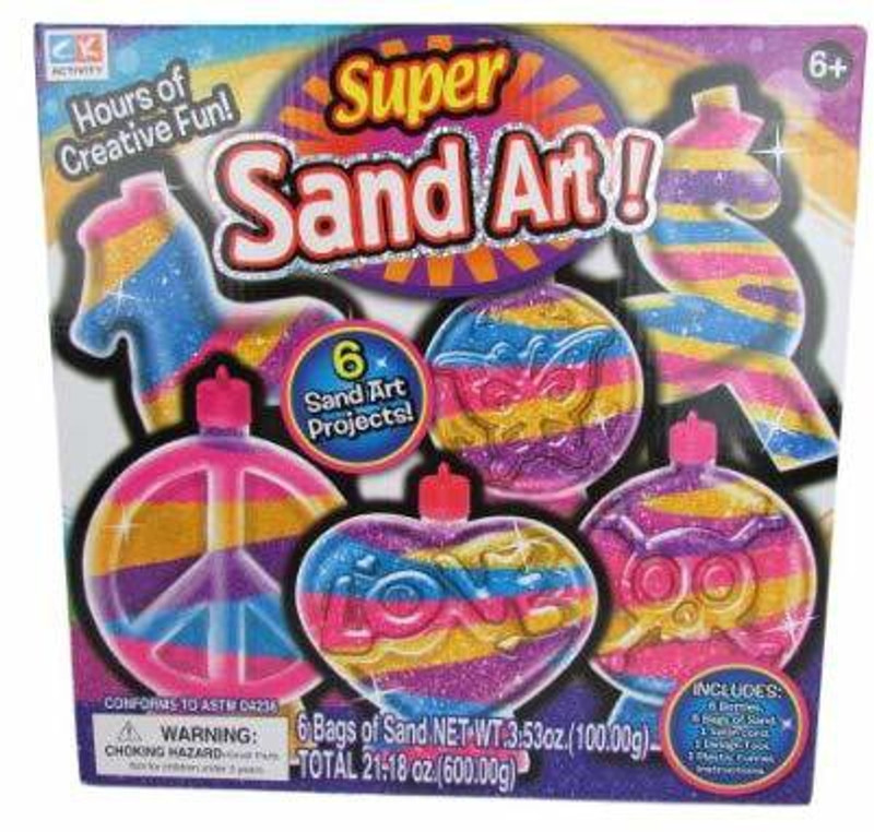 Creative Kids Super Sand Art6 Sand Art Projects