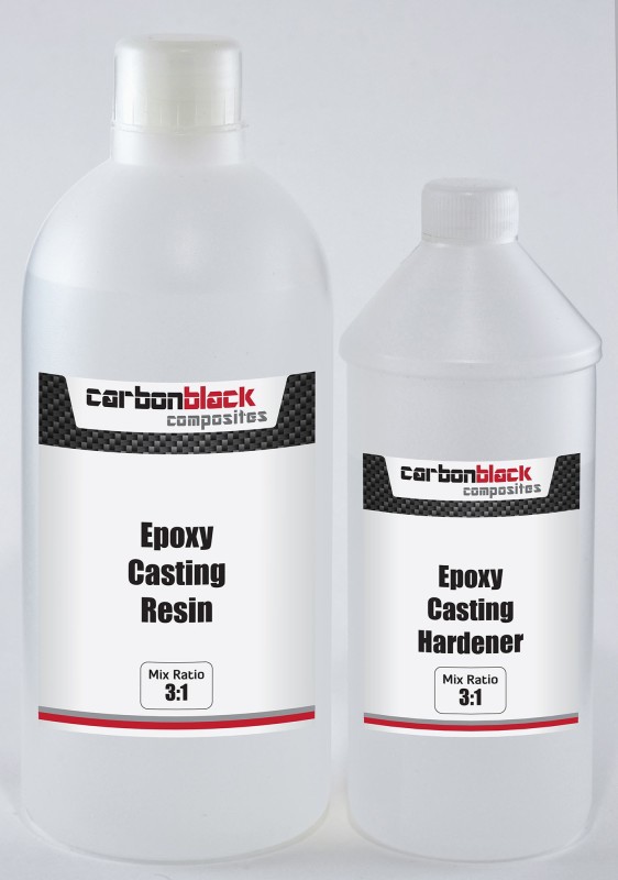 carbonblack composites Water clear casting epoxy resin kit