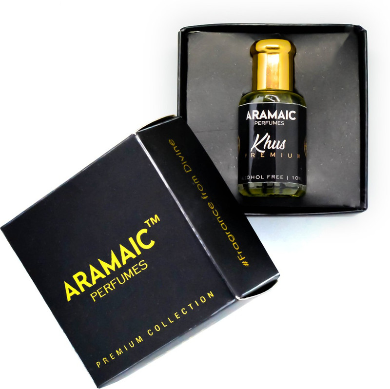 Aramaic KHUS|PREMIUM ATTAR | ALCOHOL FREE | 10 ML Floral Attar(Floral)
