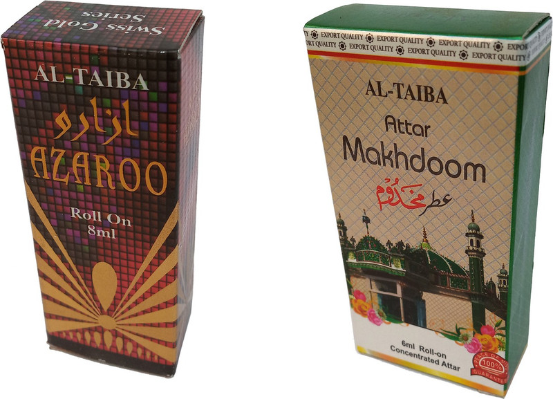 Altaiba Azaroo 8ml and Makhdoom 6ml Floral Attar(Floral)