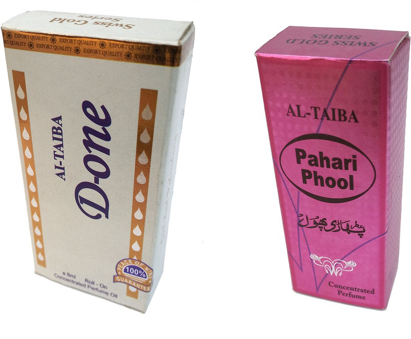Altaiba D One 8ml and Pahari Phool 8ml Floral Attar(Floral)