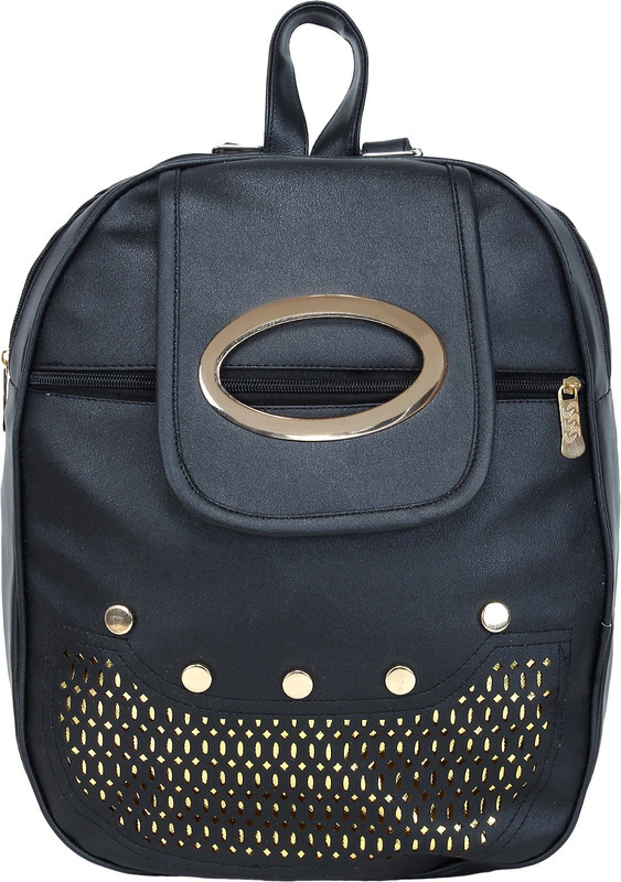 hariitech BACKPACK FOR GIRL 10 L Backpack(Black)