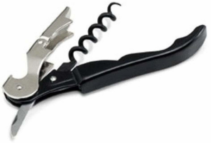 ShoppersHub PNQ Metal Waiters Friend Wine Cork Screw Opener Sommelier Bottle Opener
