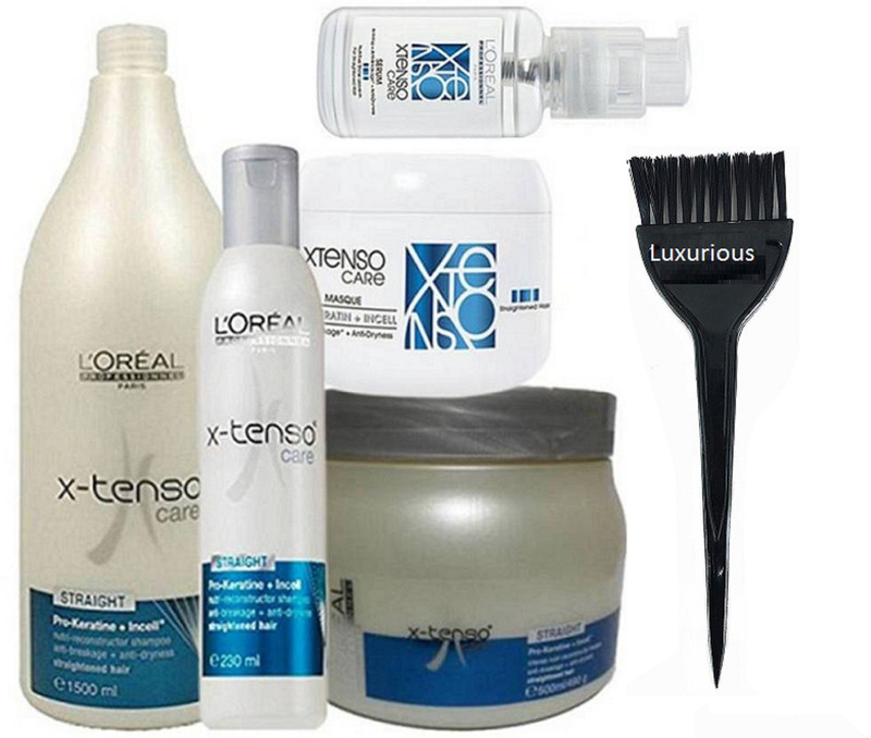 luxurious Hair Brush,L'oreal X-Tenso Professional Straight Shampoo(6 Items in the set)