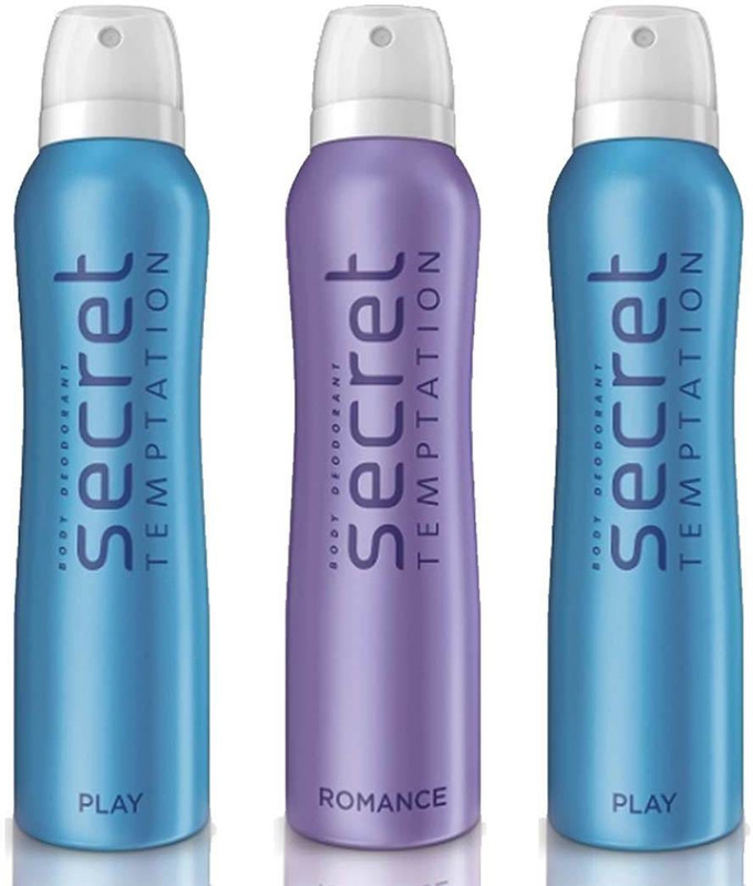 secret temptation play deodorant spray