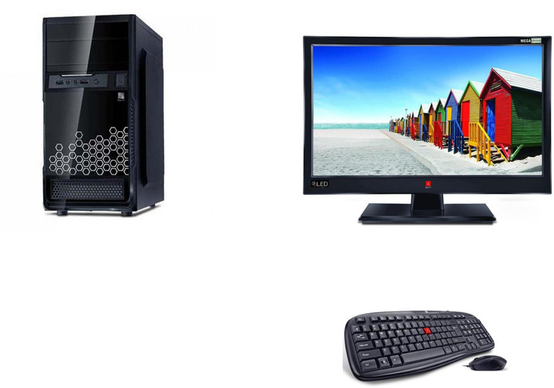 iBall APU Dual Core (8 GB / 500 GB / Windows 10) Assembled Desktop Computer(18.5 cm Display)
