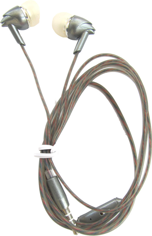 laxes perfume earphone with good smell and mic for all devices (grey) Wired Headset with Mic(Grey, In the Ear)