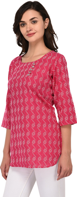 Sui Dhaaga Made In India Women Embroidered Straight Kurta White