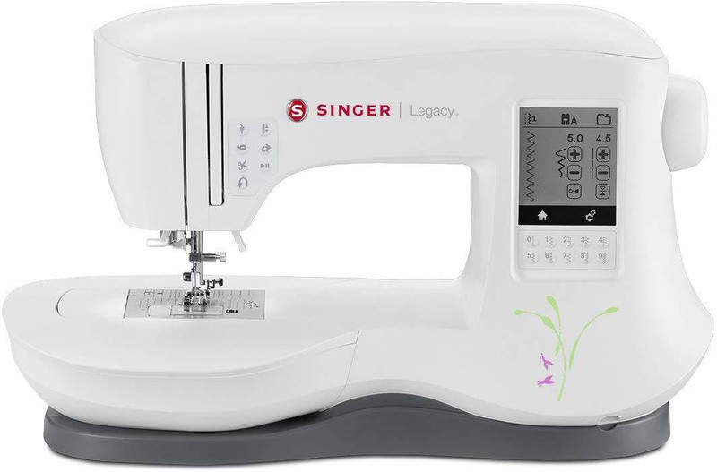 Singer C440 Sewing Machine with Large LCD Touch Screen (White) Computerised Sewing Machine( Built-in Stitches 200)