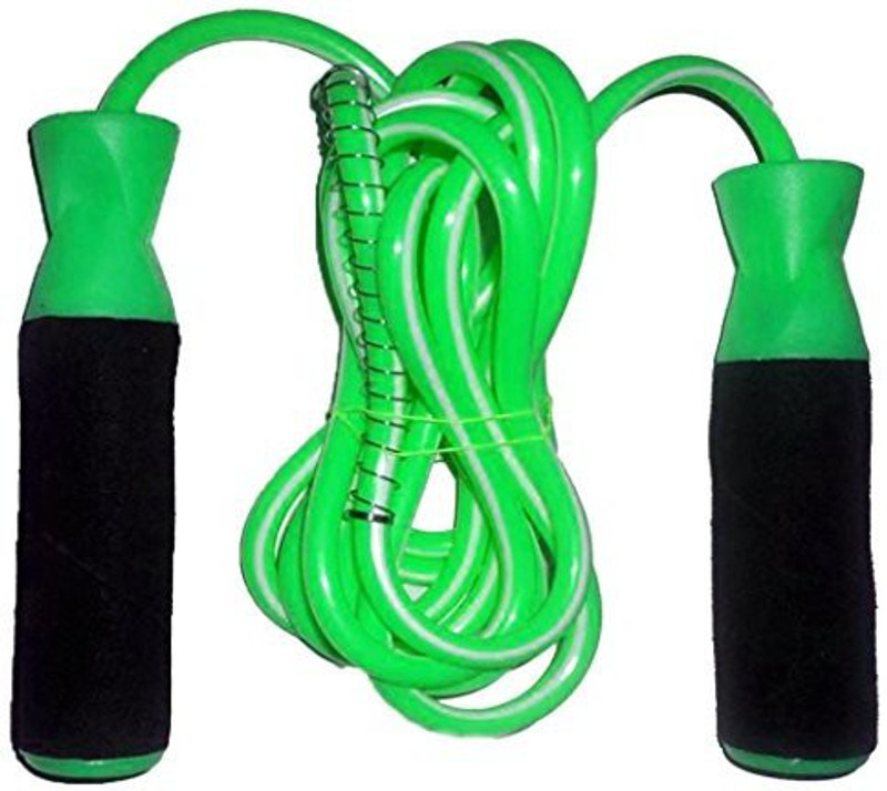 sgr traders P3 Ball Bearing Skipping Rope(Green, Length: 15 cm)