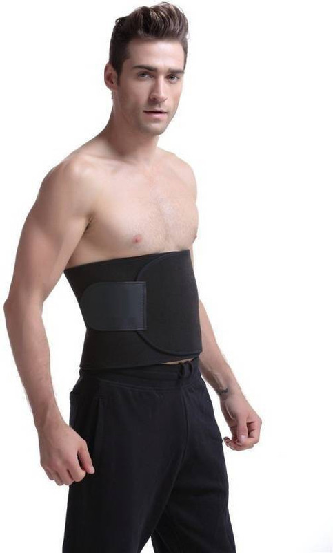cos theta Slimming vest , Waist Trimmer, Tummy Trimmer, Stomach fat burner Slimming Belt(Black)