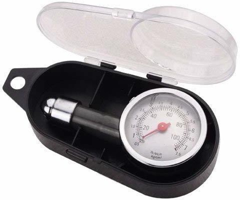 swabs Analog Tire Pressure Gauge gb0201 air Gauge(100 PSI)