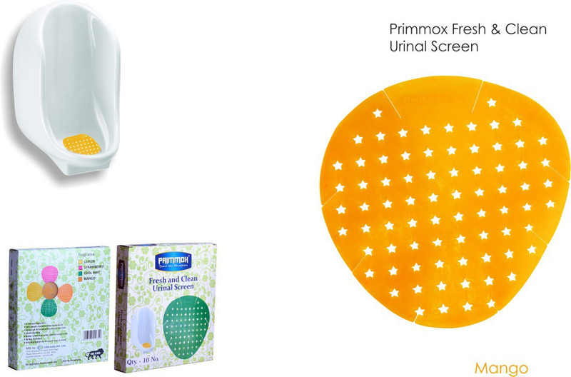 primmox urinal screen Mango Mat Toilet Cleaner(1 Wipes)