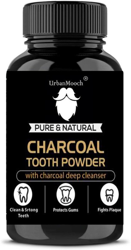 UrbanMooch Natural Activated Charcoal Teeth Whitening Powder(20 g)