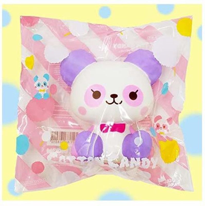 ibloom Slow Rising Cotton Candy Panda Grape Animal Squishy Kids