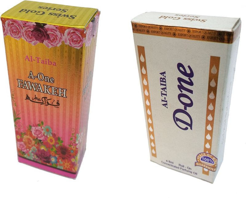 Altaiba A One Fawakeh 8ml and D One 8ml Combo Pack Attar Floral Attar(Floral)