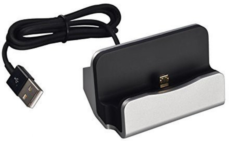 Lambent Stylish Lighted Weighted Micro USB Charger Dock Dock(Multicolor)