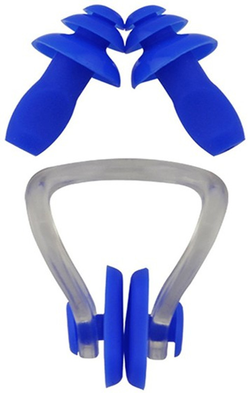 lycan Swimming Ear Plug & Nose Clip Ear Plug & Nose Clip(Blue)