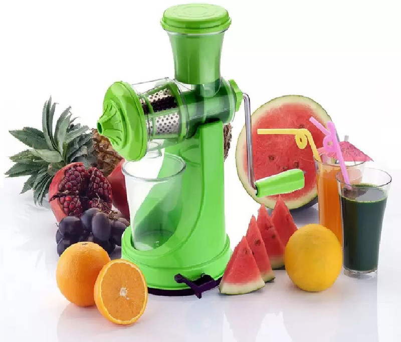 shiom Fruit Hand Juicer Plastic Hand Juicer(Green Pack of 1)