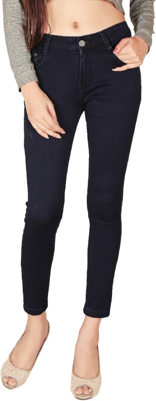 Focus Slim Women Dark Blue Jeans