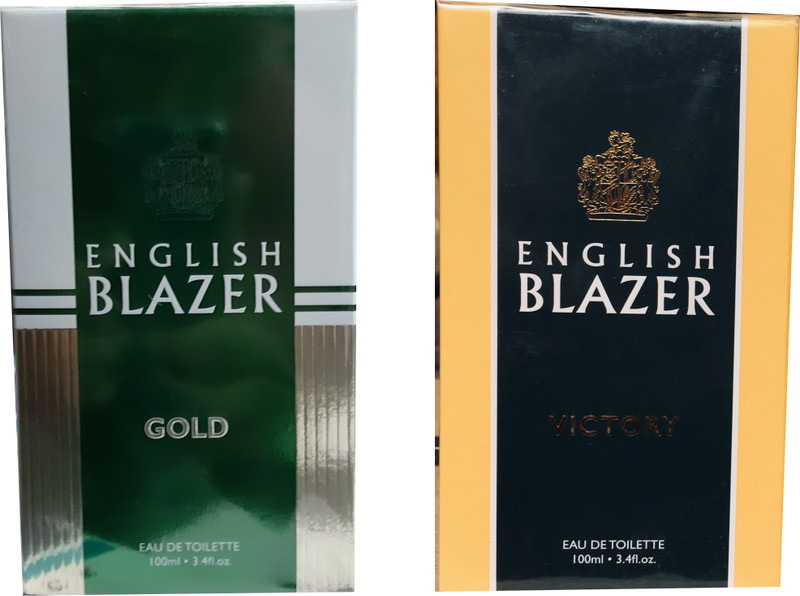 ENGLISH BLAZER GOLD, VICTORY ( PACK OF 2) Eau de Toilette  -  200 ml(For Men)