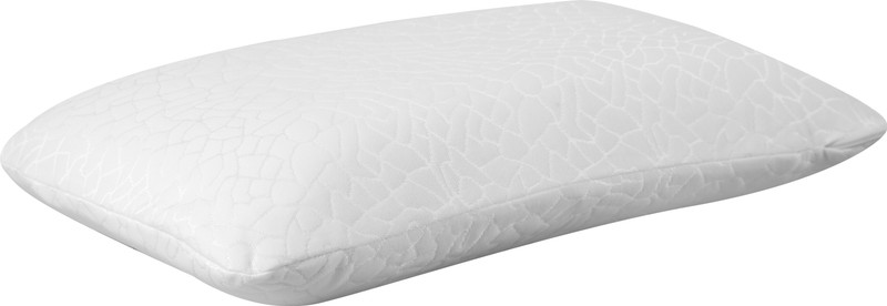 featherlite Memory Foam Counter Shape Pillow Bed/Sleeping Pillow Pack of 1(White)