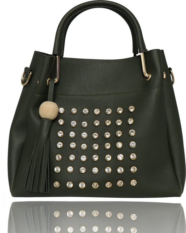 bandicoot Green Hand-held Bag