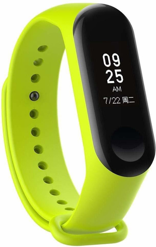 blare Fitness Band(Green Strap, Size : Free Size)