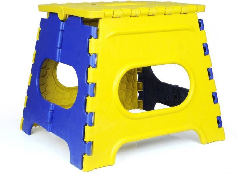 Harhim 12 Inch Plastic Folding Step Stool With Handle Kids