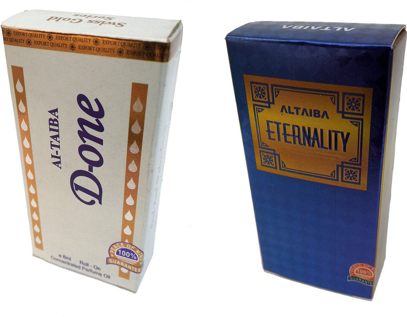 Altaiba D One 8ml and Eternality 6ml Combo Pack Attar Floral Attar(Floral)