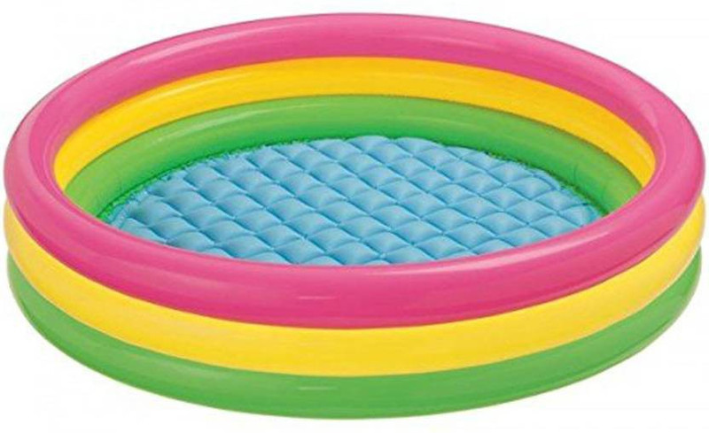 ps aakriti Water Tub Inflatable Pool 3 ft Diameter (Multicolor)(Multicolor)