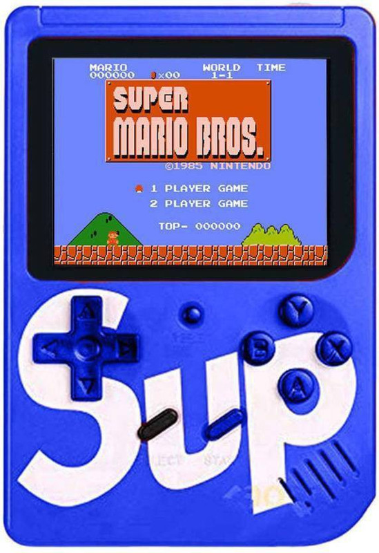 ROBMOB Game with TV output Gaming 8 GB with Mario, DR Mario, Turtles, Super Mario, other 400 Games, Contra(Multicolor)