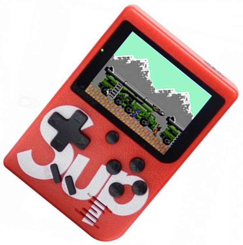 ROBMOB Box Console Handheld Classical Video Game with 8 GB 8 GB with Mario, DR Mario, Turtles, Super Mario, other 400 Games, Contra(Multicolor)