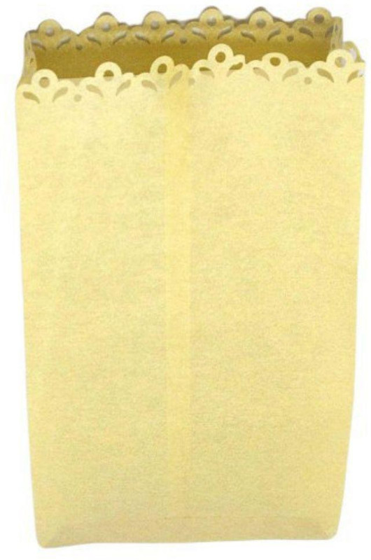 stratum Thin & Strong (Eco-friendly) 19 X 11 X 4 cm Pack of 50 Grocery Bags(Brown)
