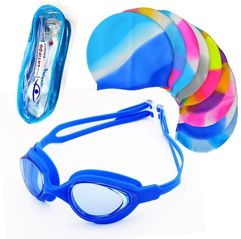 gorgeous moment THE ORIGINAL swimming combo ( cap + goggle ) Swimming Kit