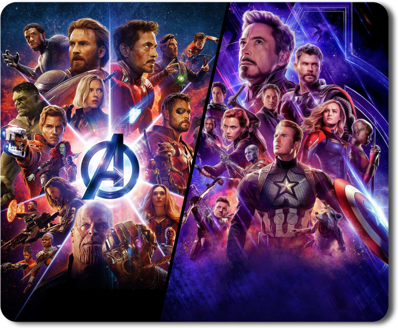 Flair Print Avengers Endgame FPMP045 Non Slip Base Mousepad(Multicolor)