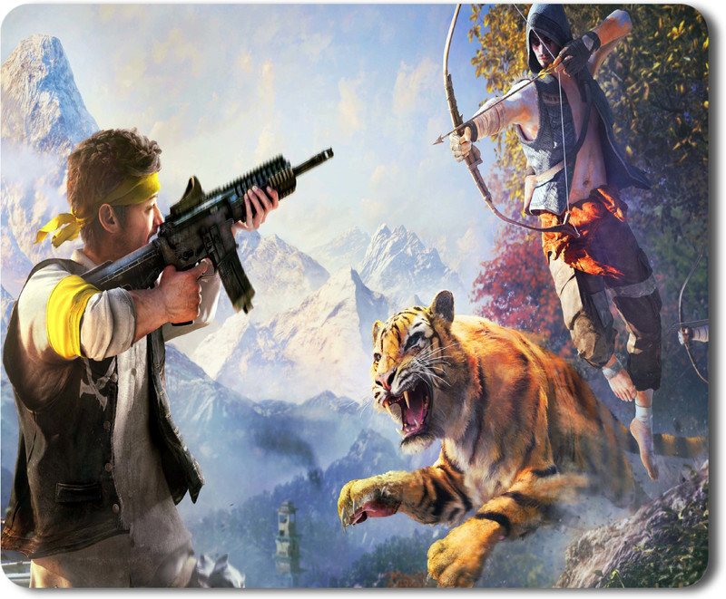 Flair Print Farcry New Dawn FPMP067 Non Slip Base Mousepad(Multicolor)