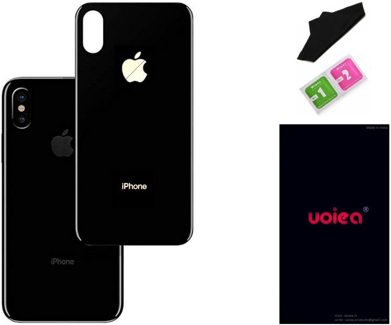 uoiea Back Tempered Glass for Apple iPhone XS Max(Pack of 1)