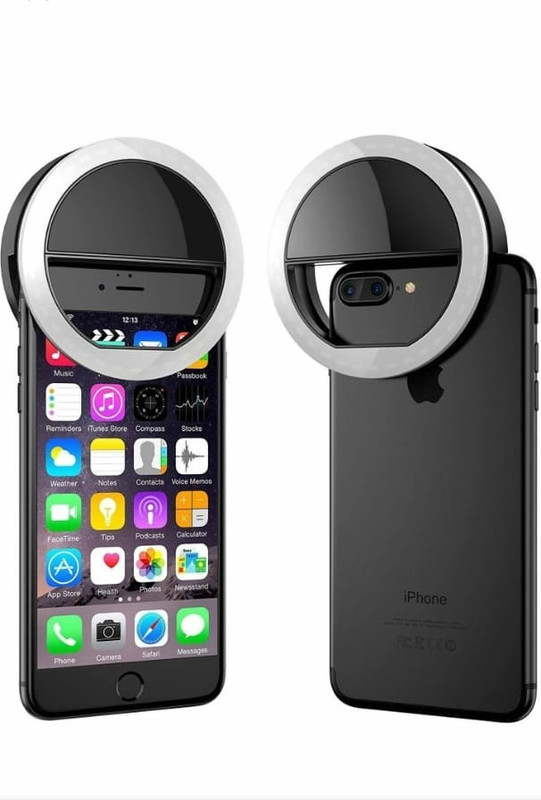 NAVJOT ENTERPRISE 8 Selfie Flash(Adjustable Brightness Multicolor)