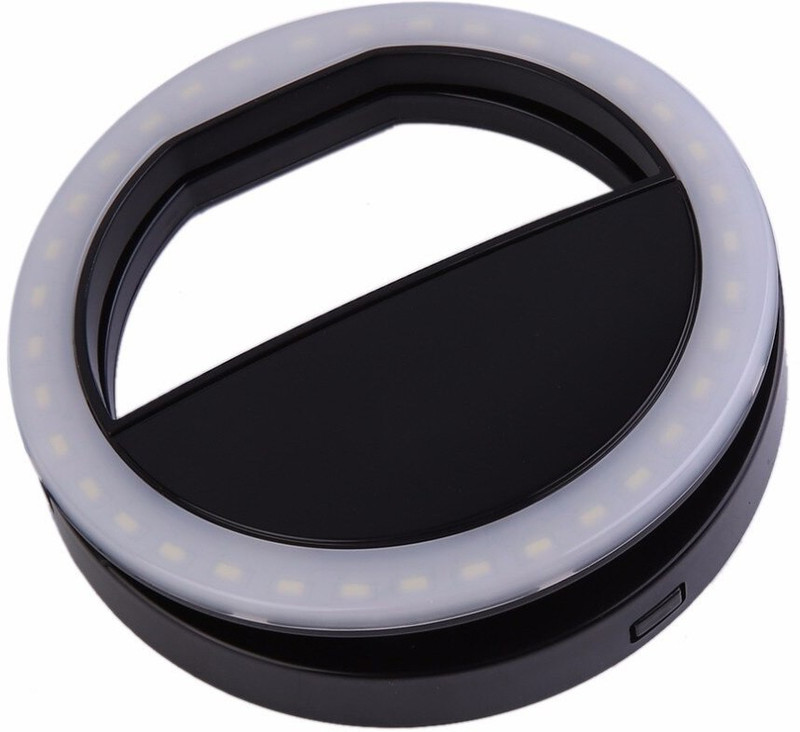 eazTRICKS 3.5 Selfie Flash(Adjustable Brightness Black)